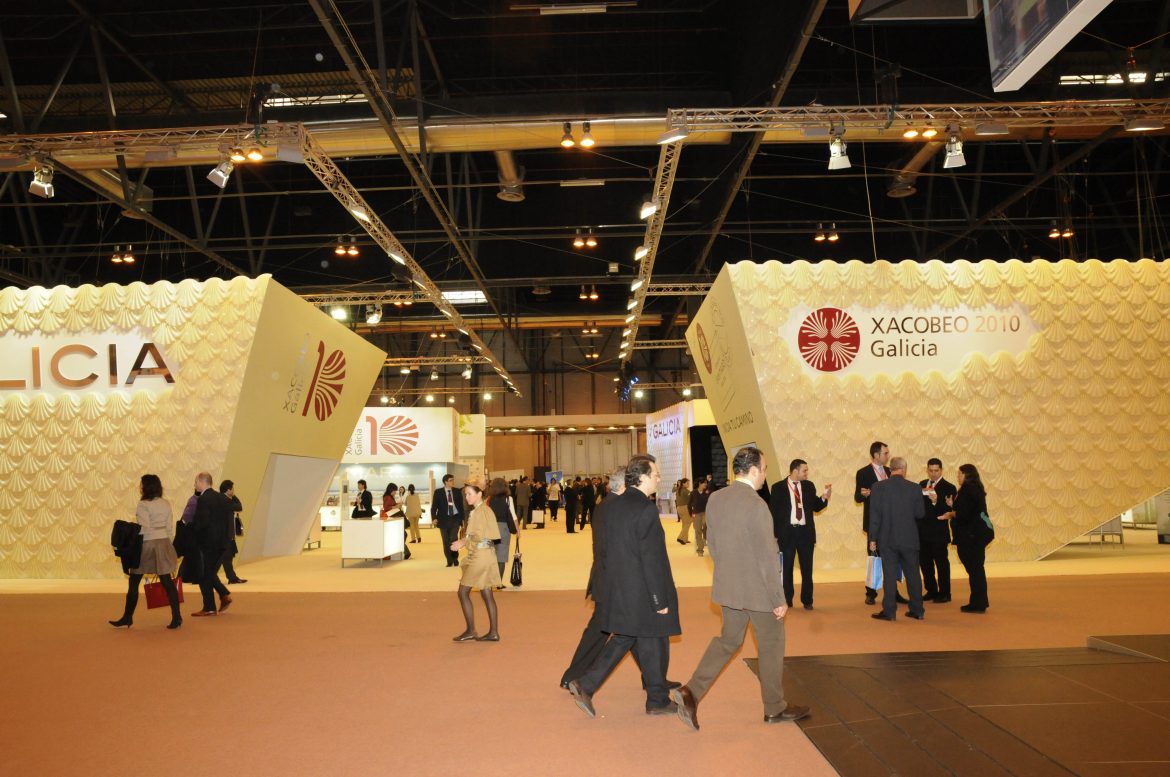 stand galicia fitur A promoción do Xacobeo concentra o protagonismo do stand de Galicia en FITUR 2010