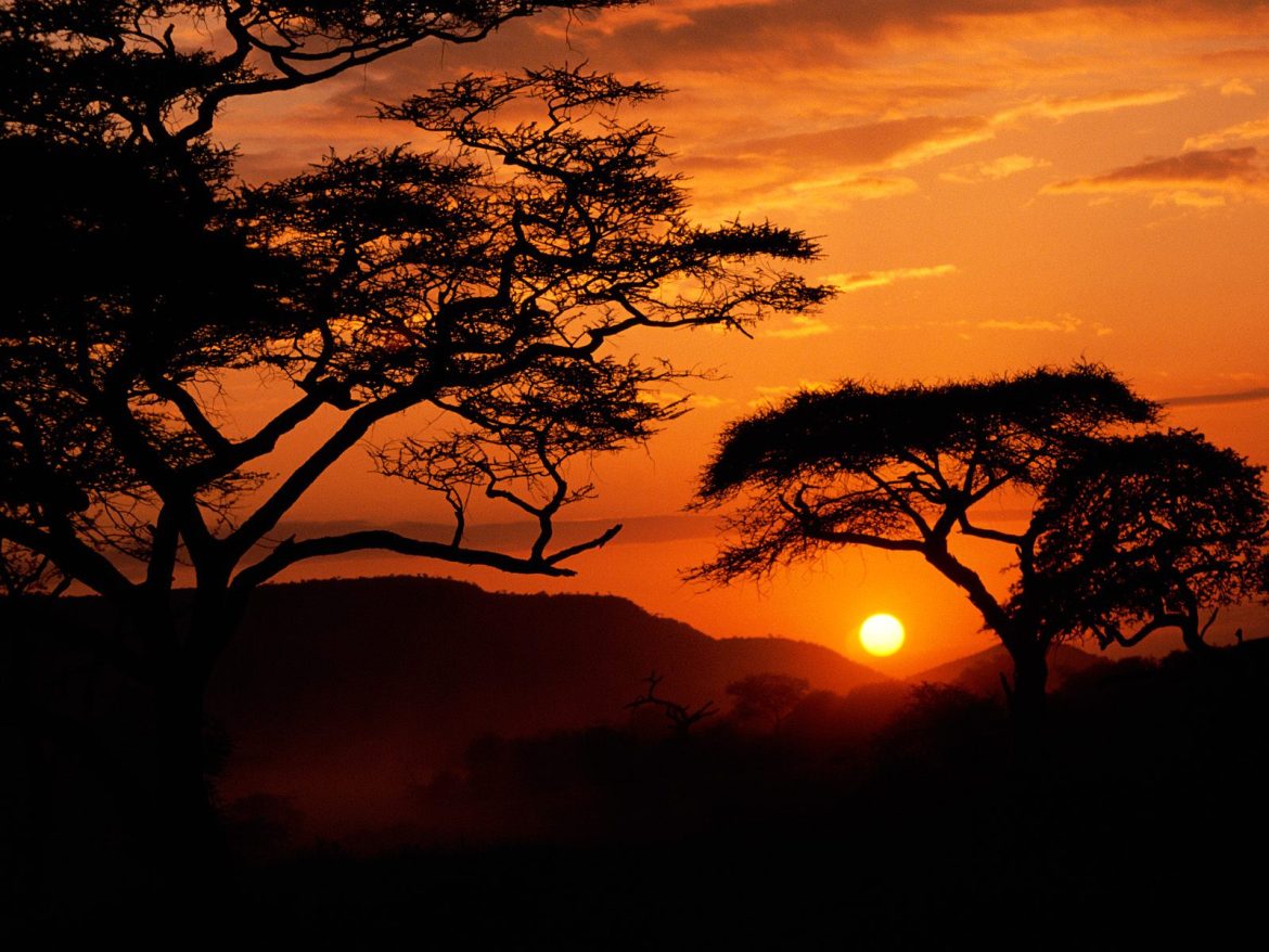 Puesta de Sol en Tanzania