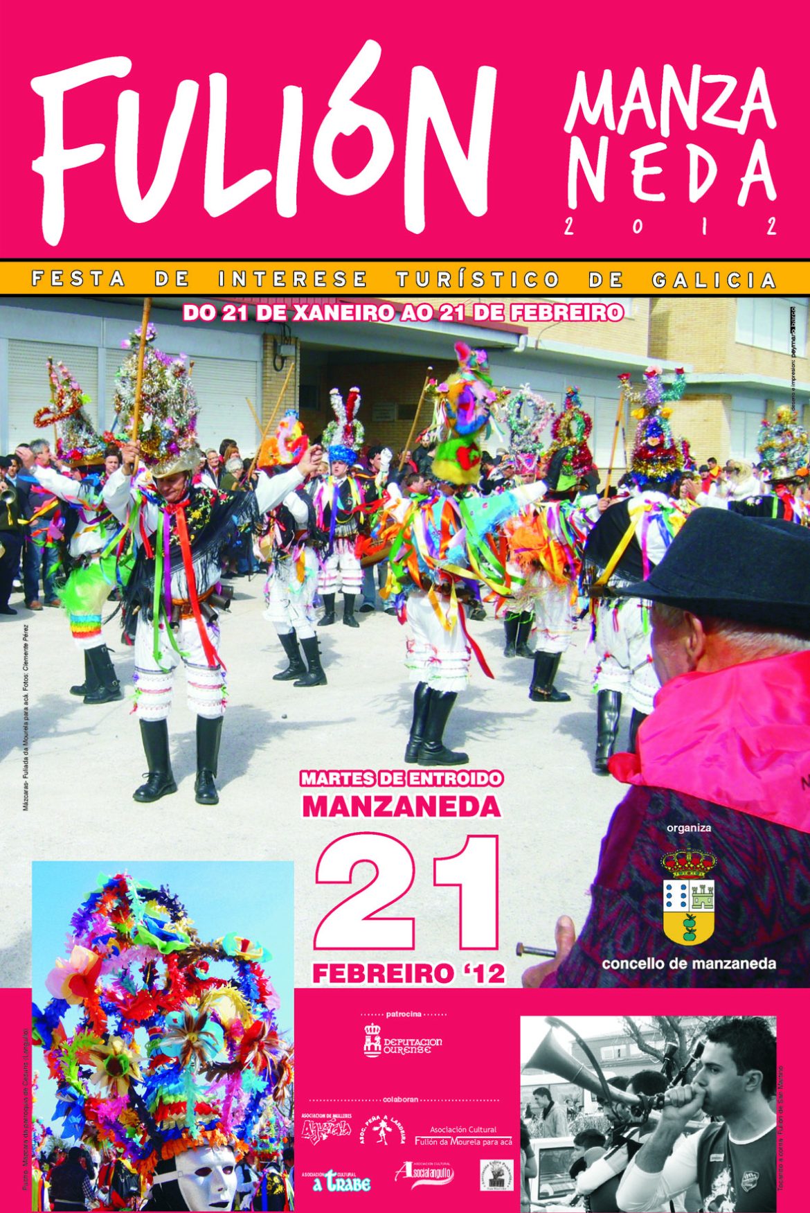 cartel entroido manzaneda