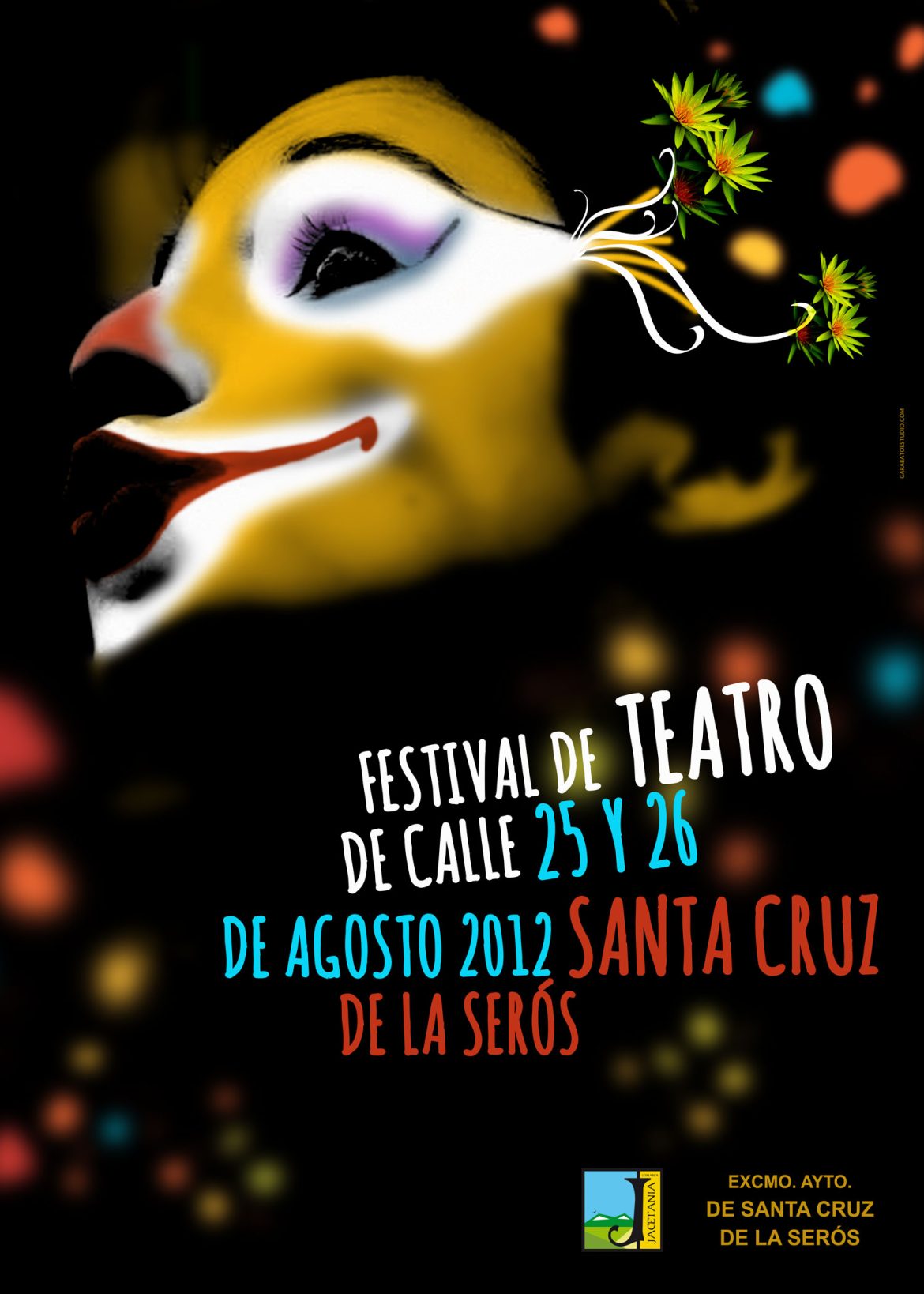 cartel festival teatro de calle 2012