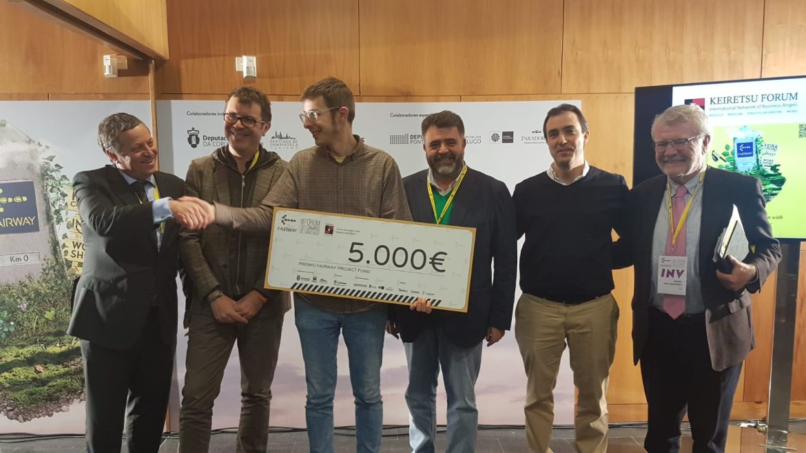 Entrega del premio de Fairway Invest a Gato Studio