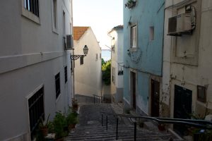 Calle de Alfama. Lisboa