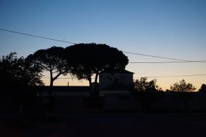 Camino de la estación de Castanheira