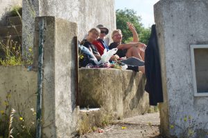 Parada en el camino a Santarém