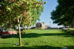 Jardines en las murallas. Santarém