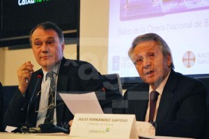 Roberto Varela y Julio Fernández Gayoso presentaron el programa cultural