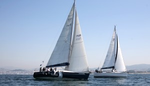 Veleros de la empresa Sailway por la costa gallega