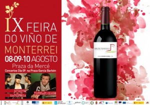 cartel feira viño monterrei