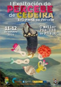 cartel festa do percebe en cedeira