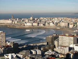 Vista de A Coruña (foto Pablo Herrero)
