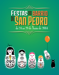 festas barrio san pedro cartel 2014