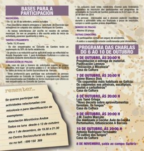 programa completo micoloxia cambre