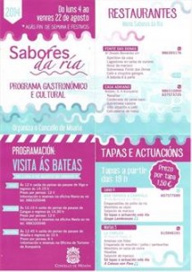 sabores da ria 2014 moaña