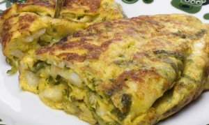 tortilla de bacalao