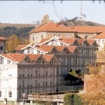 vista del hostal desde Bonaval